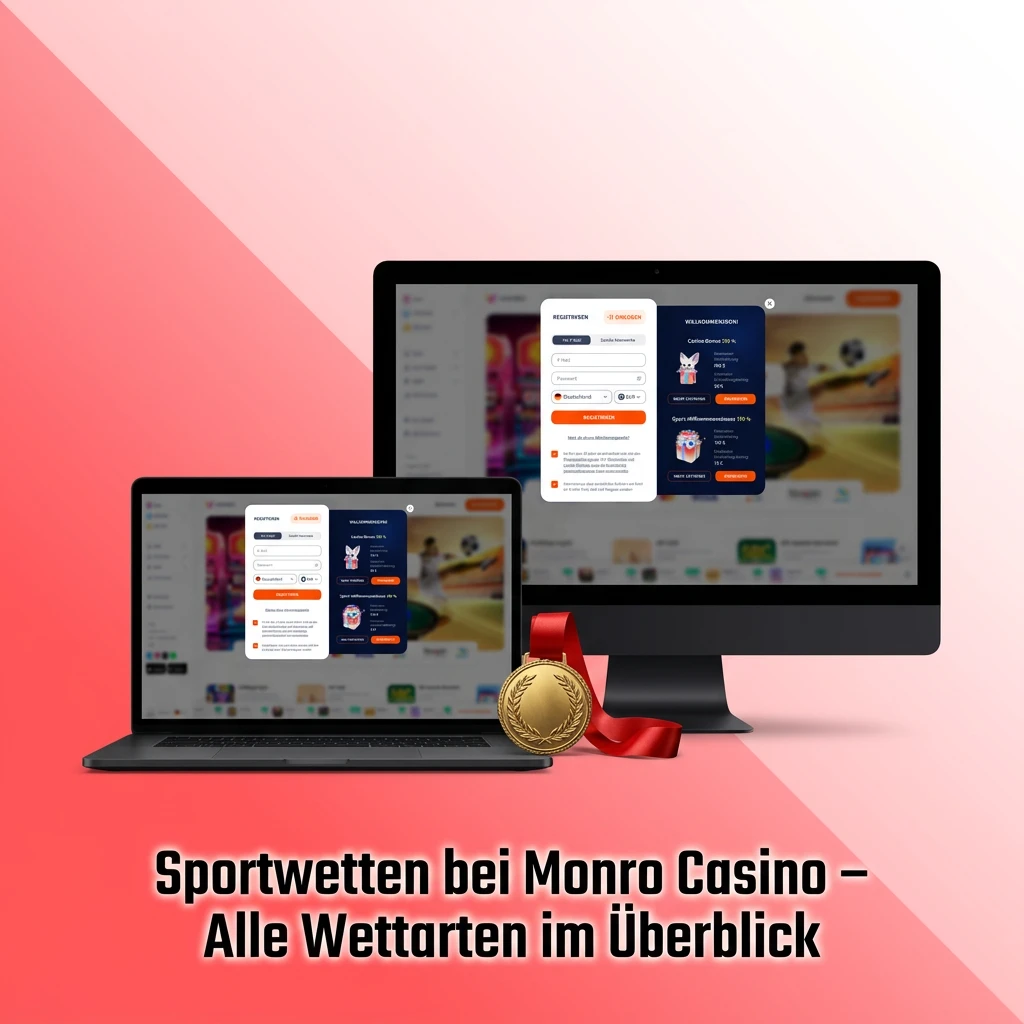 Sportwetten bei Monro Casino – Fußball, Tennis, Basketball & Eishockey für deutsche Wetter